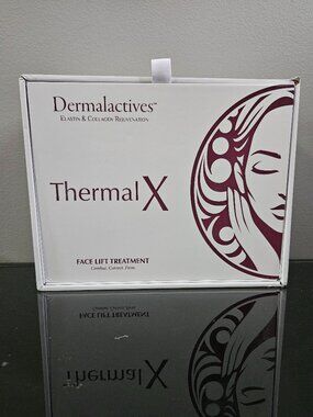 DERMALACTIVES THERMAL X FACE LIFT SYSTEM-HEATING MASK & SERUM & CREAM-NEW-SEALED